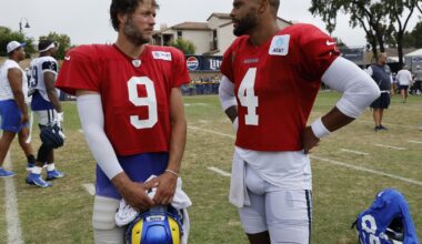 Dallas Cowboys will not scrimmage against Matthew Stafford with Rams