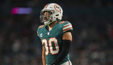 Miami Dolphins injury update 2025: Fullback Alec Ingold injured late in training camp practice