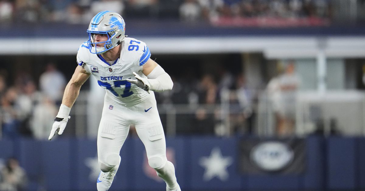 Third Detroit Lion makes NFL Top 100 of 2025 list