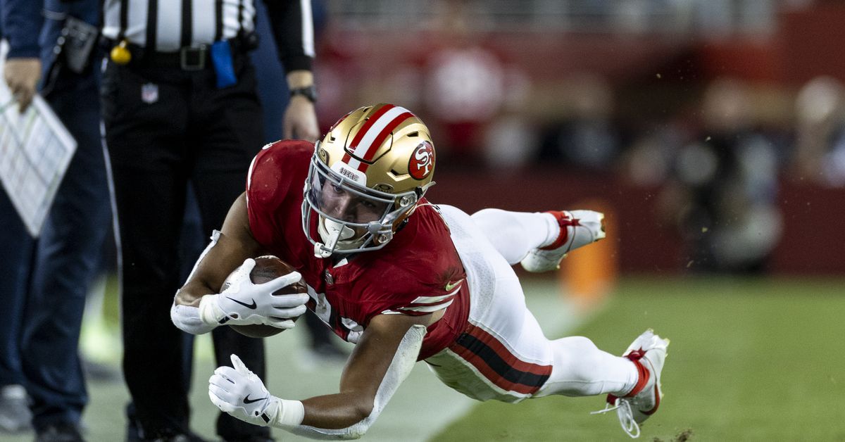 49ers injury updates: Isaac Guerendo hurt his shoulder at practice