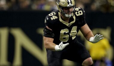Saints OL Nick Saldiveri to be placed on IR