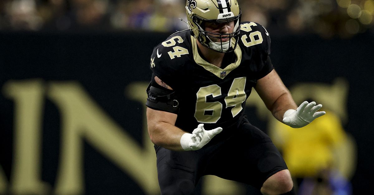 Saints OL Nick Saldiveri to be placed on IR