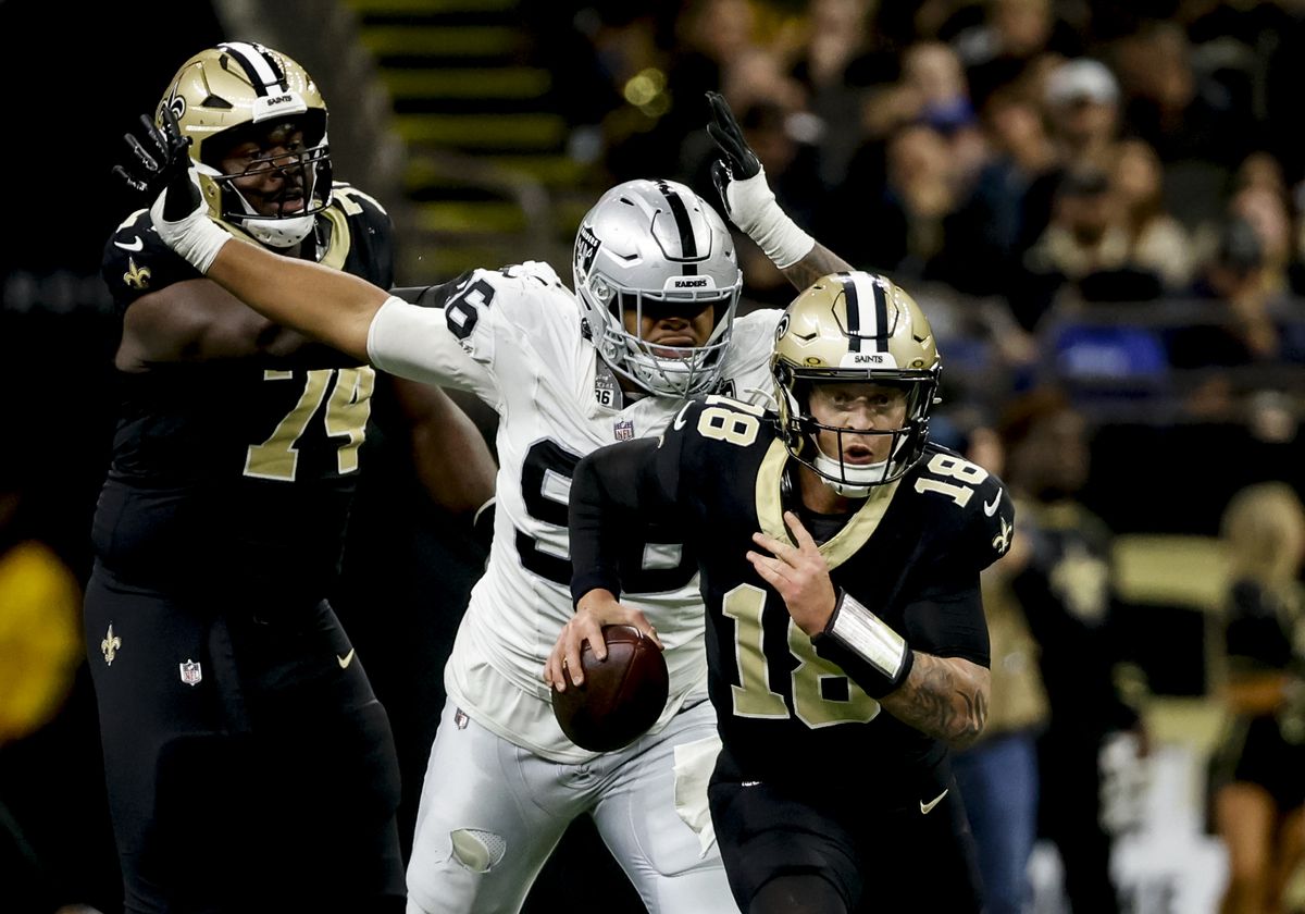 Las Vegas Raiders v New Orleans Saints