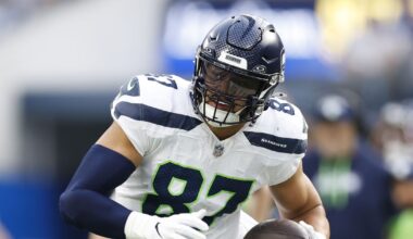 Seahawks GM John Schneider shares why the Seahawks cut TE Noah Fant