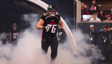 Falcons sign offensive tackle Kaleb McGary to a two-year extension