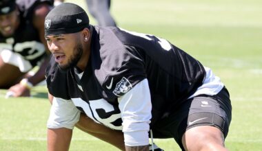 Raiders training camp: Defensive tackle Jonah Laulu embraces opportunity