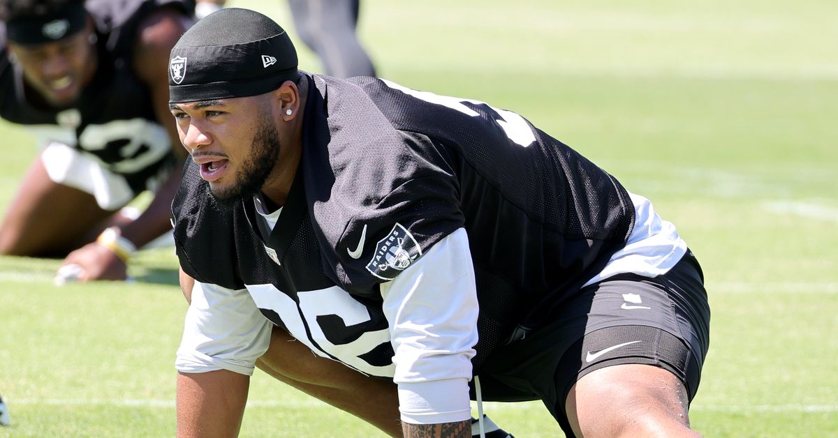 Raiders training camp: Defensive tackle Jonah Laulu embraces opportunity