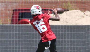 Arizona Cardinals sign wide receiver Nate McCollum, place Quez Watkins on injured reserve