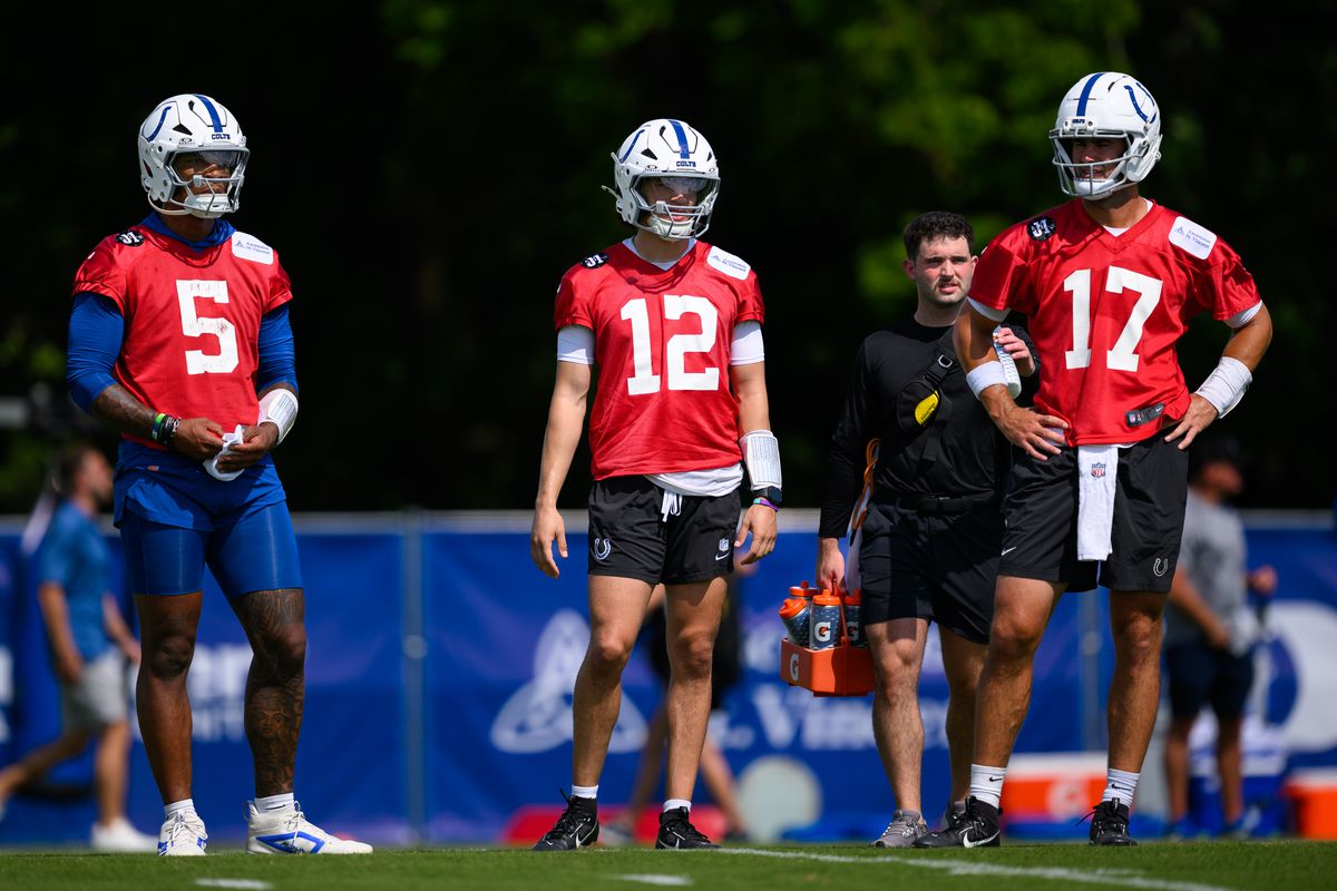 NFL: JUL 26 Indianapolis Colts Training Camp