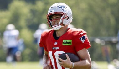 Sunday Patriots Notes: ‘Fast-break’ offense embracing Drake Maye’s mobility