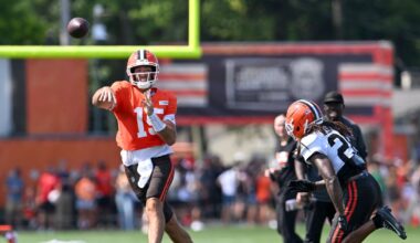 Cleveland Browns Training Camp Recap: Day 9 - Down to 2 quarterbacks