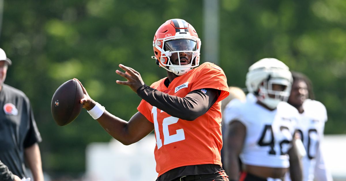 Sheduer Sanders injury update as Browns before training camp practice Monday