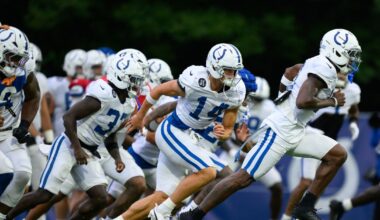 Colts Training Camp ‘Day 8’ and ‘Day 9’ Takeaways
