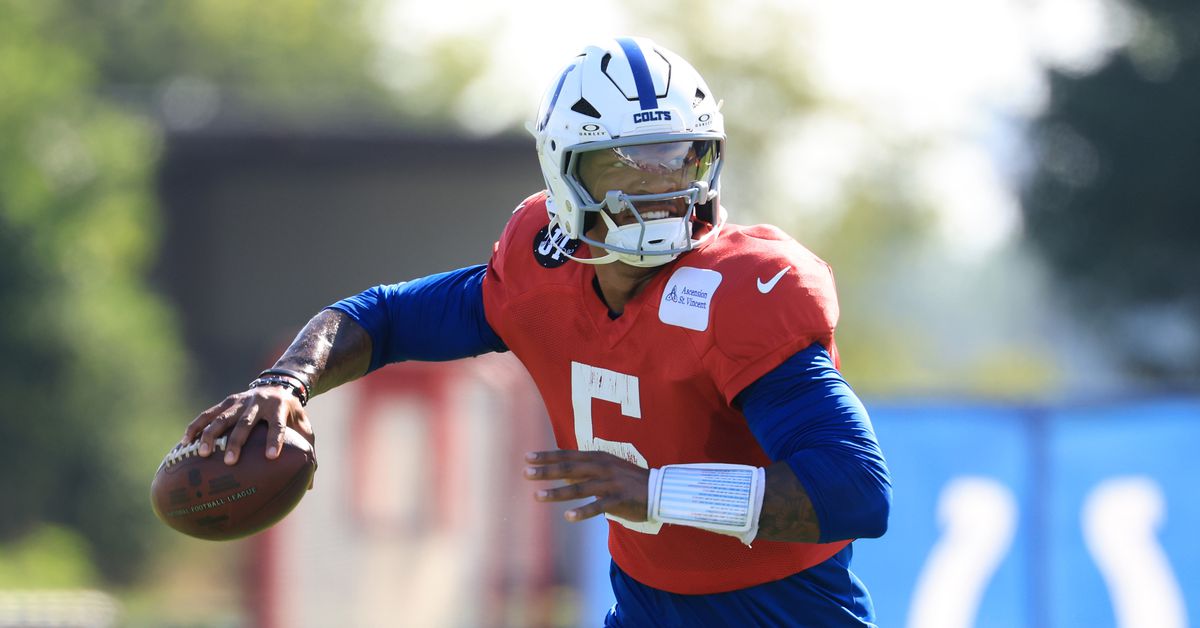 Richardson is creating distance and positioning himself to be the Colts starter