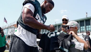 Eagles training camp: Live practice updates from Day 9