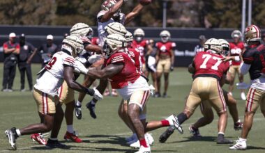 49ers news: Training Camp Winners & Losers from Day 8