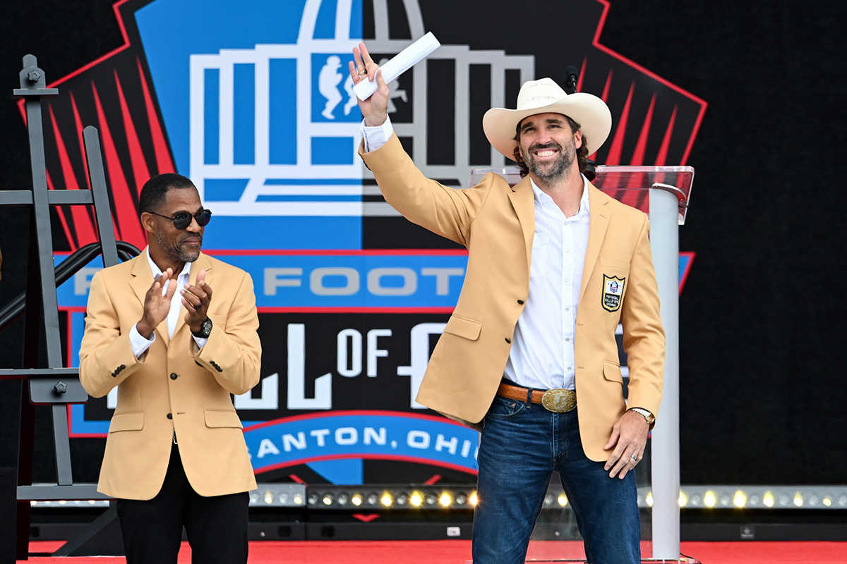 Former Chiefs DE Jared Allen talks family, legacy in Hall of Fame