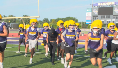 25 News Football Tour - Bloomington Purple Raiders