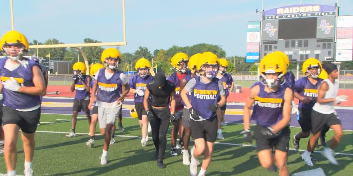 25 News Football Tour - Bloomington Purple Raiders