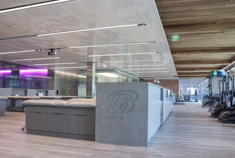 Ravens practice facility