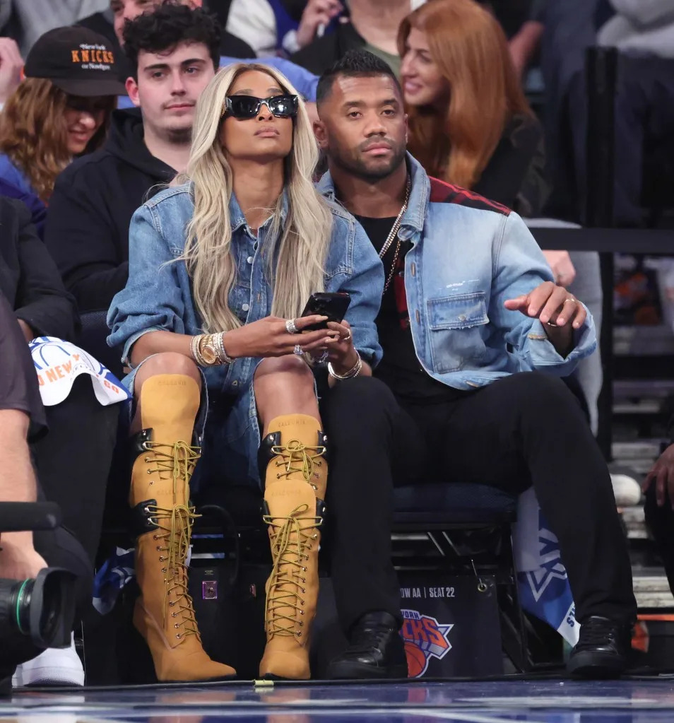 Ciara and Russell Wilson have been making the most of their time in NYC. Charles Wenzelberg / New York Post