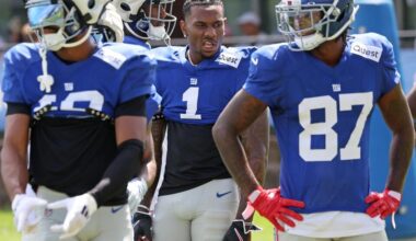 Malik Nabers returns to Giants practice with one more hurdle to clear