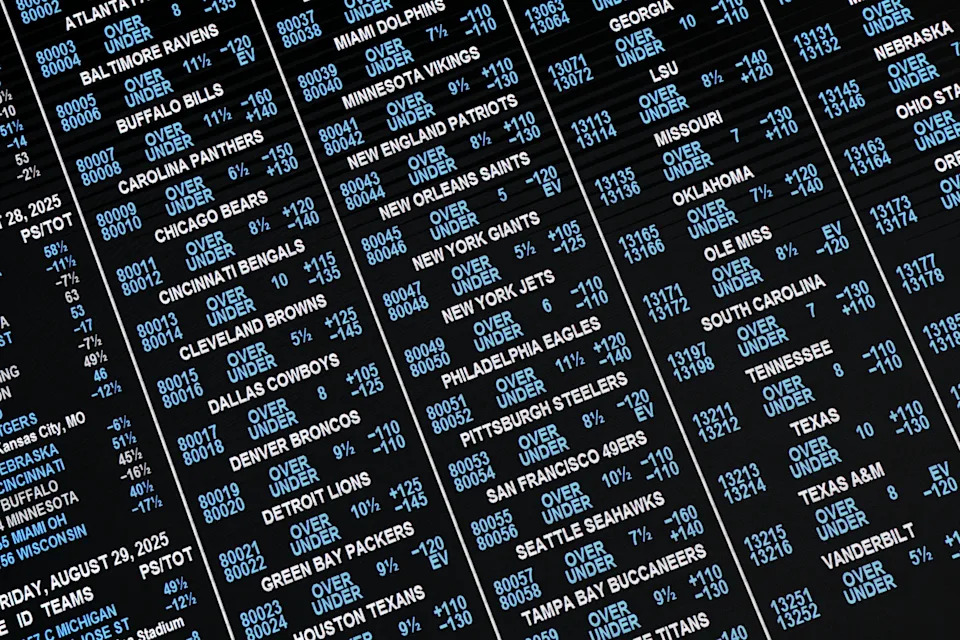 The NFL has embraced betting and fantasy football this century. (Photo by Aaron M. Sprecher/Getty Images)