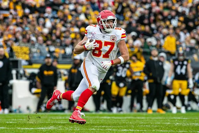 Mark Alberti/Icon Sportswire via Getty Travis Kelce of the Kansas City Chiefs in December 2024