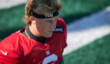 Jaxson Dart daily report: Here’s how Giants QB performed vs. Jets in first joint practice