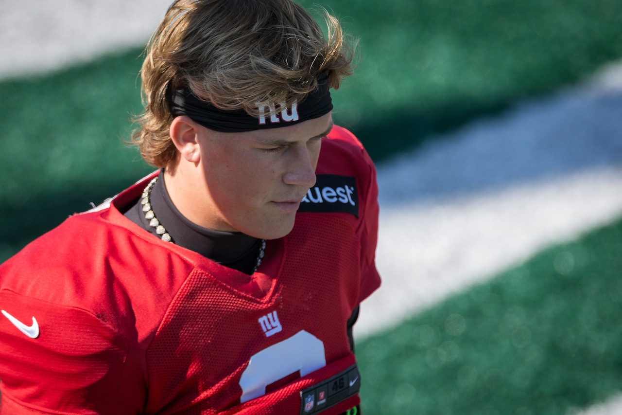 Jaxson Dart daily report: Here’s how Giants QB performed vs. Jets in first joint practice