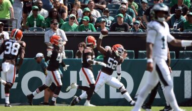 Pick-6 leads Browns to win over Eagles in preseason game with Shedeur Sanders sidelined