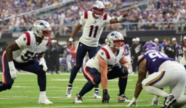 Patriots still not ‘clear’ on which starting offensive line combination is best, Mike Vrabel says