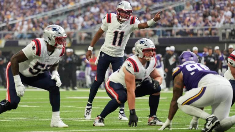 Patriots still not ‘clear’ on which starting offensive line combination is best, Mike Vrabel says