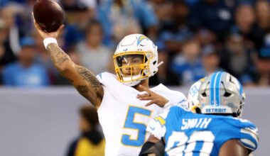 Chargers rout Lions in Hall of Fame Game to kick off NFL preseason