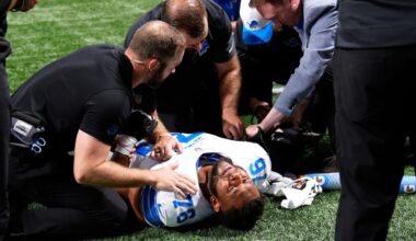 Lions’ offensive tackle depth appears to take another hit before preseason game