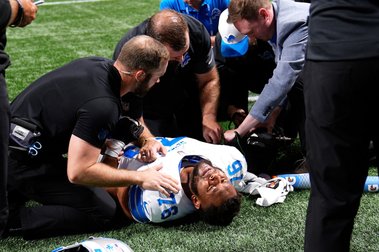 Lions’ offensive tackle depth appears to take another hit before preseason game