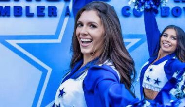 Dallas Cowboys Cheerleader Is Going Viral After Sharing Photos With Her Husband