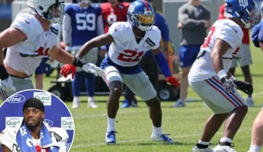 Giants won’t have to pick a side with Paulson Adebo as top cornerback option