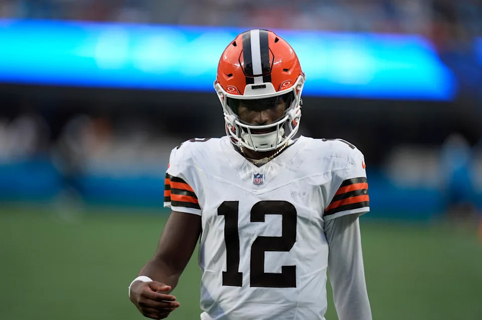Cleveland Browns quarterback Shedeur Sanders.Jim Dedmon-Imagn Images