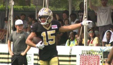 Saints WR Mason Tipton ready to be more than a camp superstar