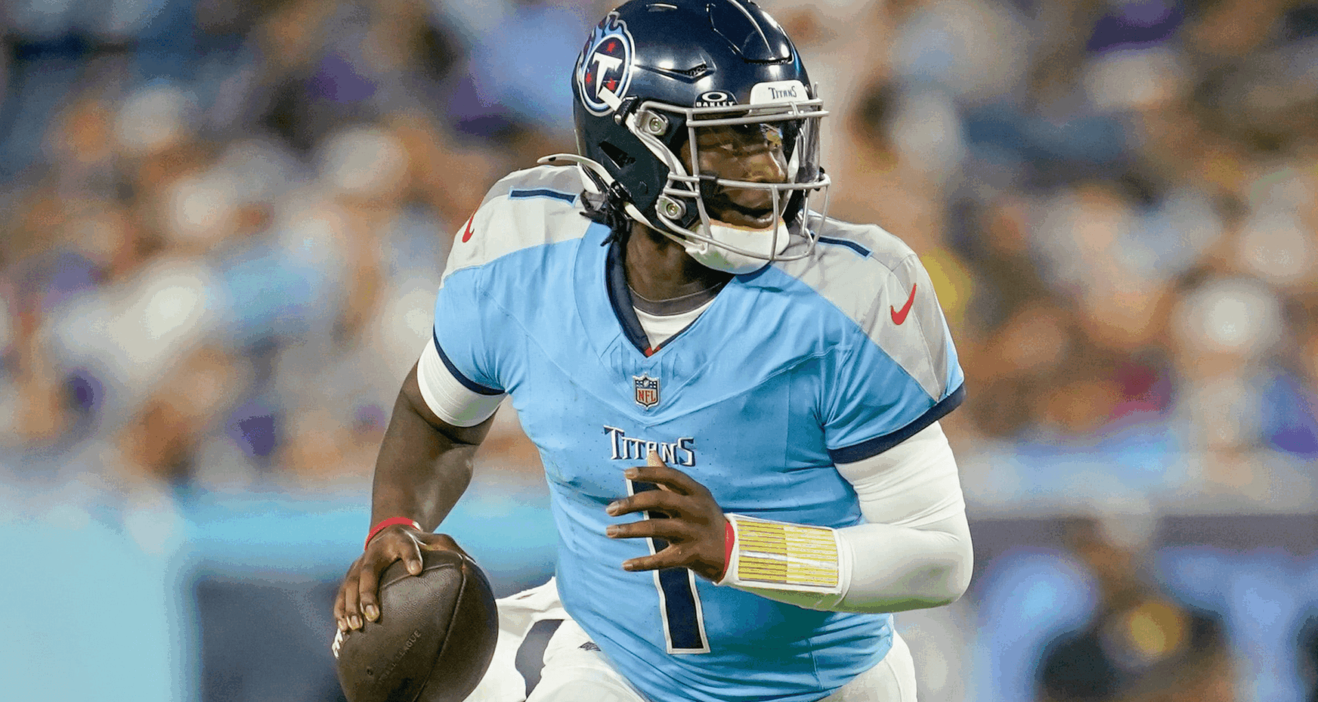 Cam Ward of the Tennessee Titans