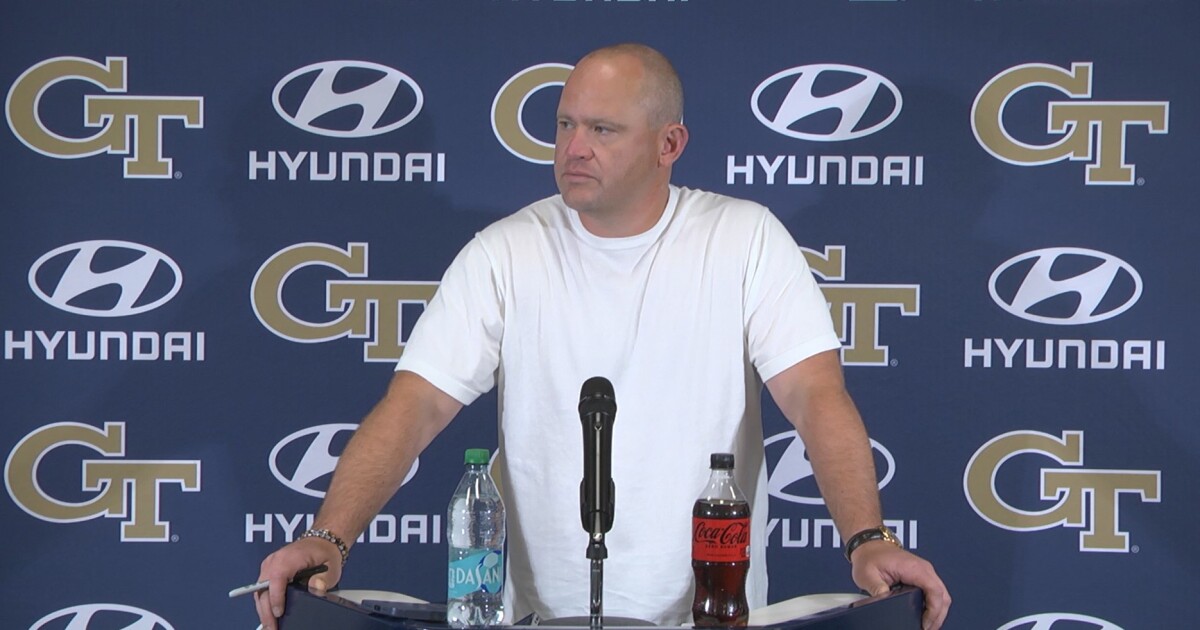 Brent Key Pre-Colorado Press Conference – Football — Georgia Tech Yellow Jackets