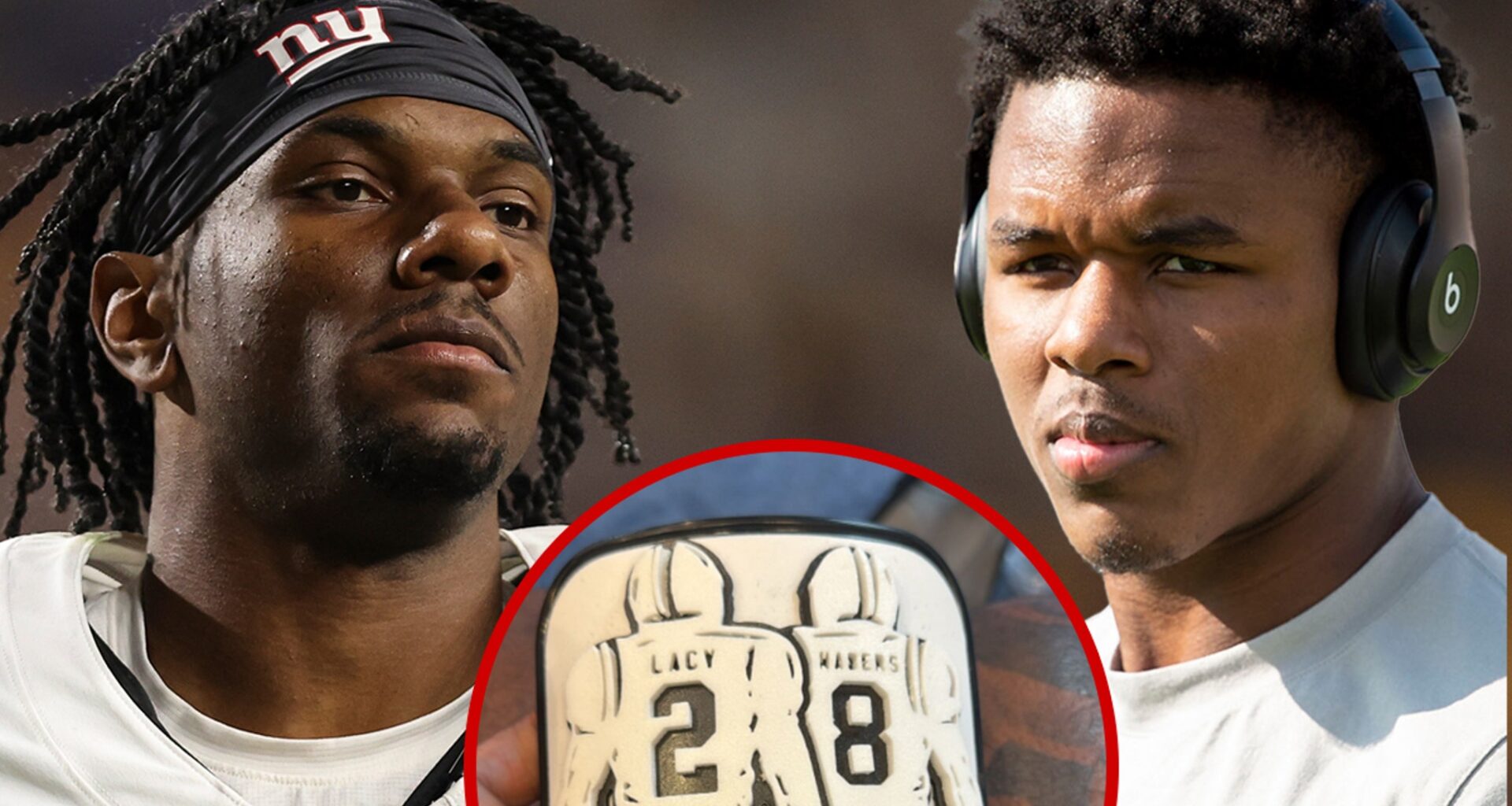 NFL Star Malik Nabers Honors Kyren Lacy With Thigh Pad Tribute