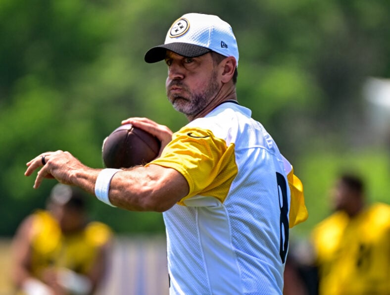 Pittsburgh Steelers QB Aaron Rodgers