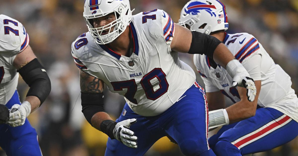 Bills backup OL Anderson week to week after knee surgery; right tackle Brown cleared to practice - Citizen Tribune