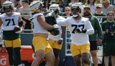 Changing of the guard — er, tackle? Packers’ left tackle competition begins in earnest with Jordan Morgan’s first extended work | Top Stories