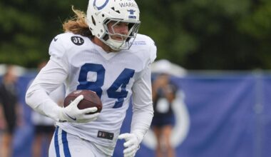 Warren, Colts' do-everything TE, starting to settle in - timesdaily.com