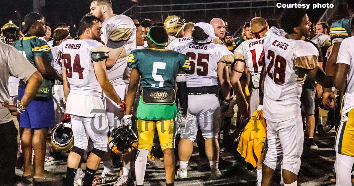 Eagles blow out Destroyers: Lawrence-based team improves to 4-3 with lopsided victory | Sports