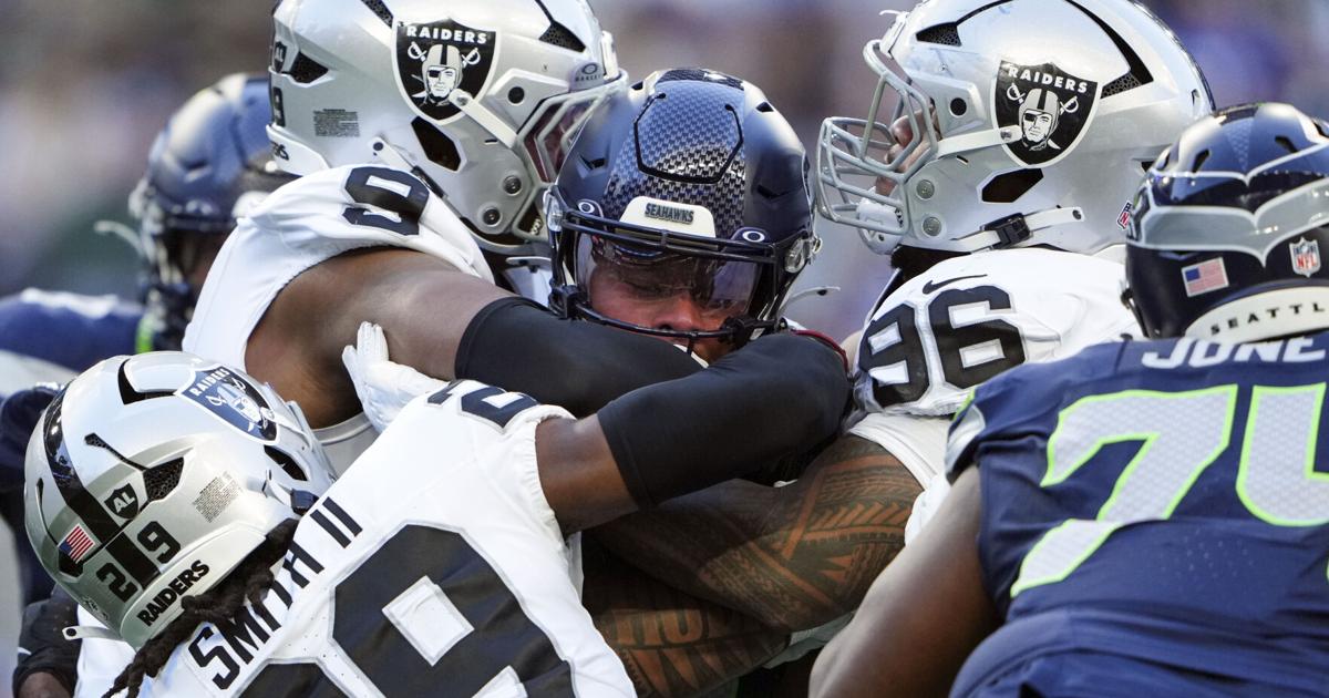 Tyree Wilson shows promise in training camp, aims to prove worth as Raiders' seventh pick | Sports