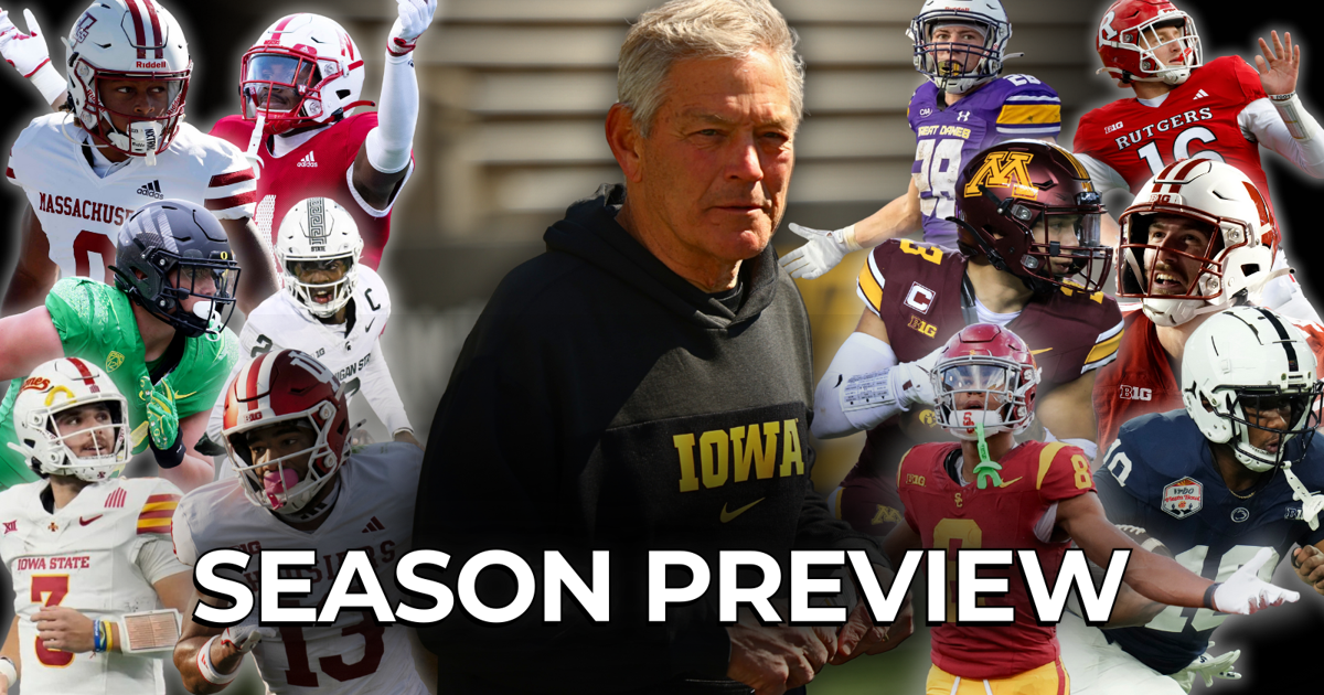 Iowa to face three 2024 college football playoff teams